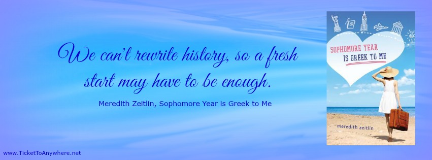 Sophomore Year is Greek to Me