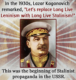 how did stalin use propaganda