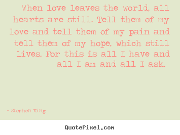 Stephen King Quotes About Love