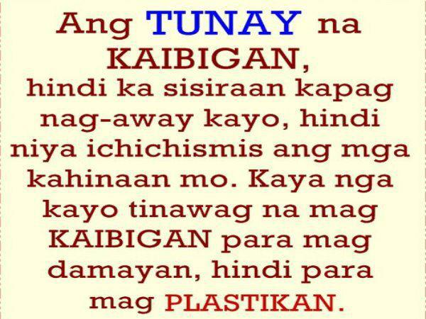 Quotes About Friendship Tagalog Quotesgram