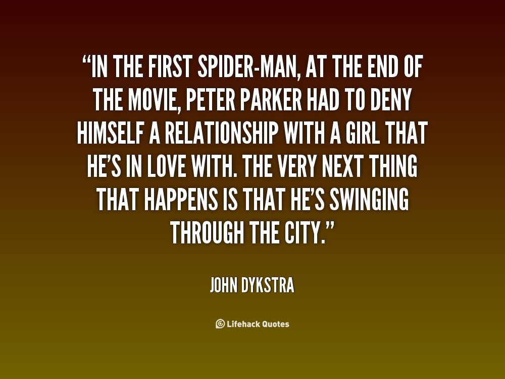 Spiderman Quotes.