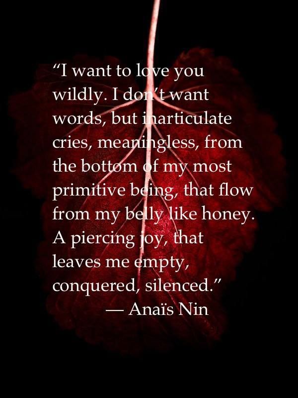 Anais Nin Poetry Quotes. QuotesGram
