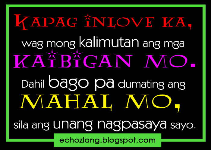 Kaibigan Quotes Tagalog. QuotesGram