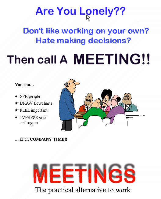 Funny Quotes About Meetings. QuotesGram