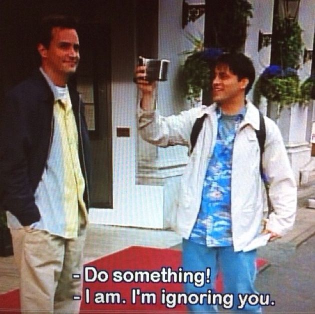 Joey And Chandler Friends Quotes. QuotesGram