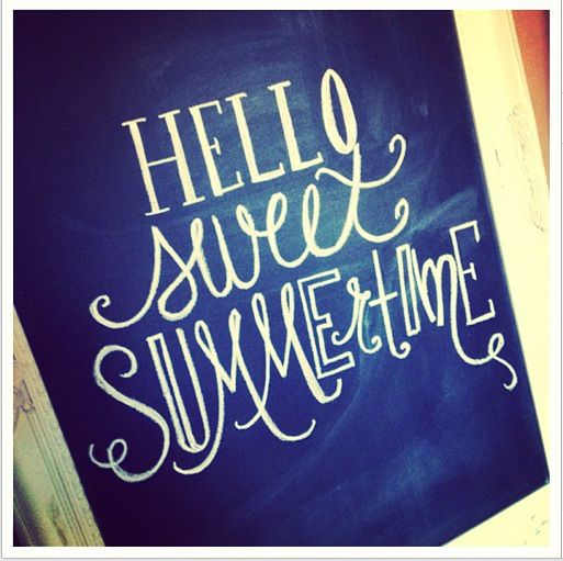Summer Chalkboard Quotes. QuotesGram