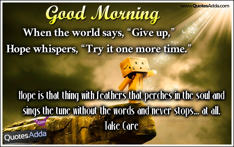Morning Hope Quotes. QuotesGram