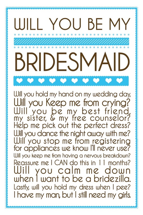 32387131 will you be my bridesmaid