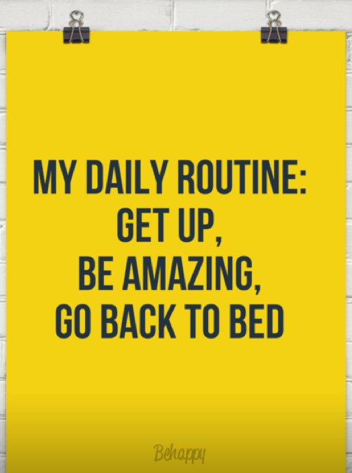Daily Routine Quotes
