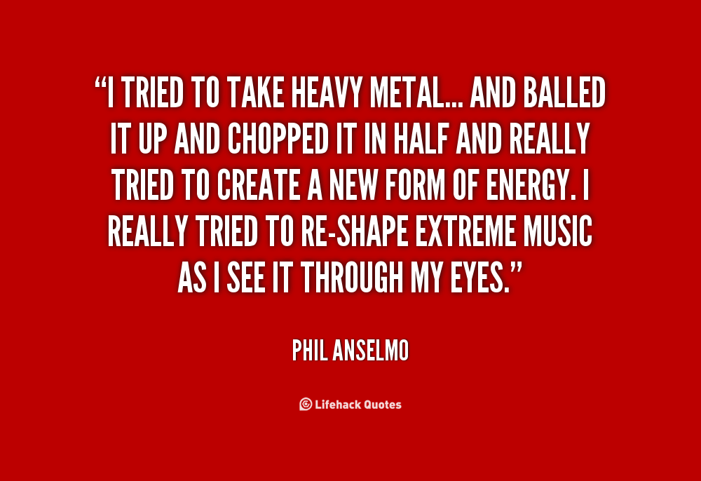 Heavy Metal Quotes. QuotesGram
