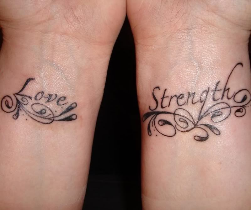Wrist Tattoos Words Inspiring