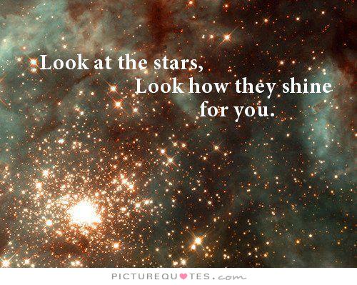 Looking At The Stars Quotes Quotesgram