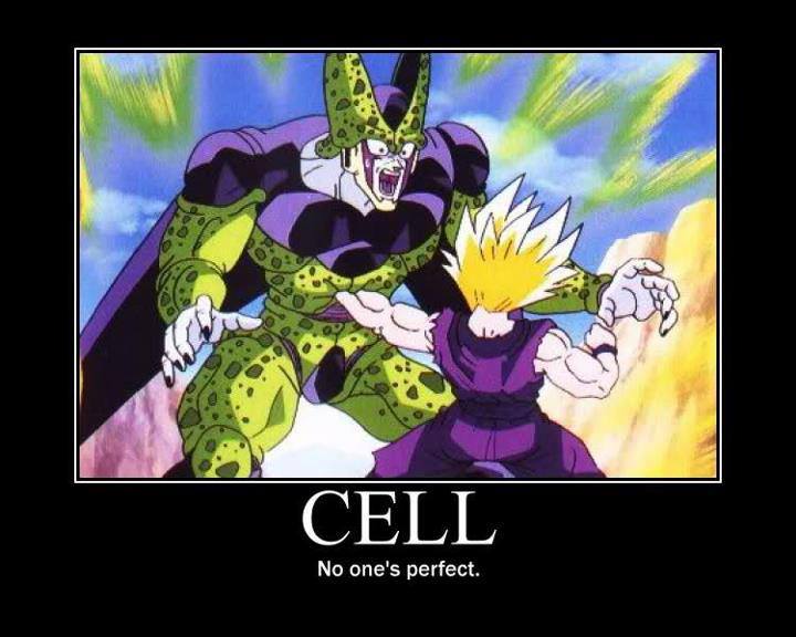 Cell Dbz Funny Quotes Quotesgram