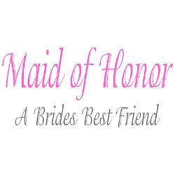 686554149 maid of honor a brides best friend greeting cards