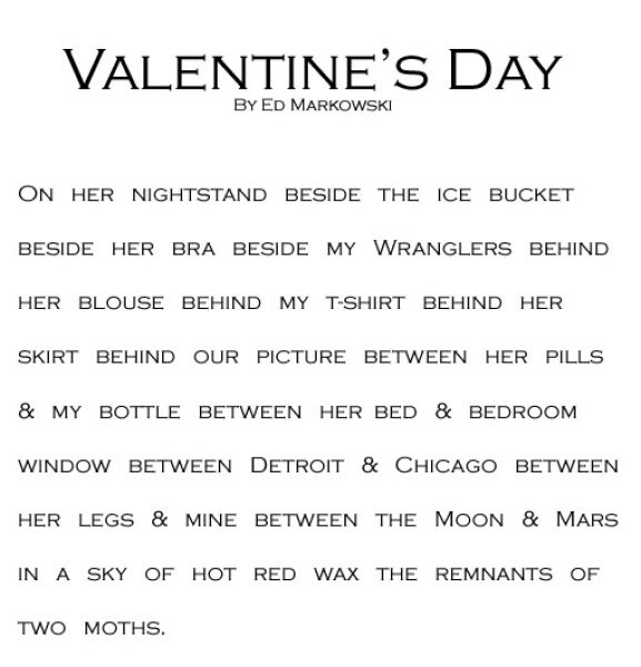 Erotic valentines day poems