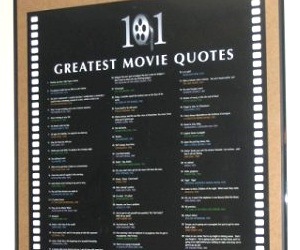 Top 100 Movie Quotes Poster. QuotesGram
