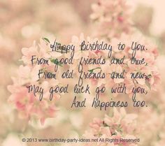 Happy Birthday To A New Friend Birthday Quotes For New Friends. Quotesgram