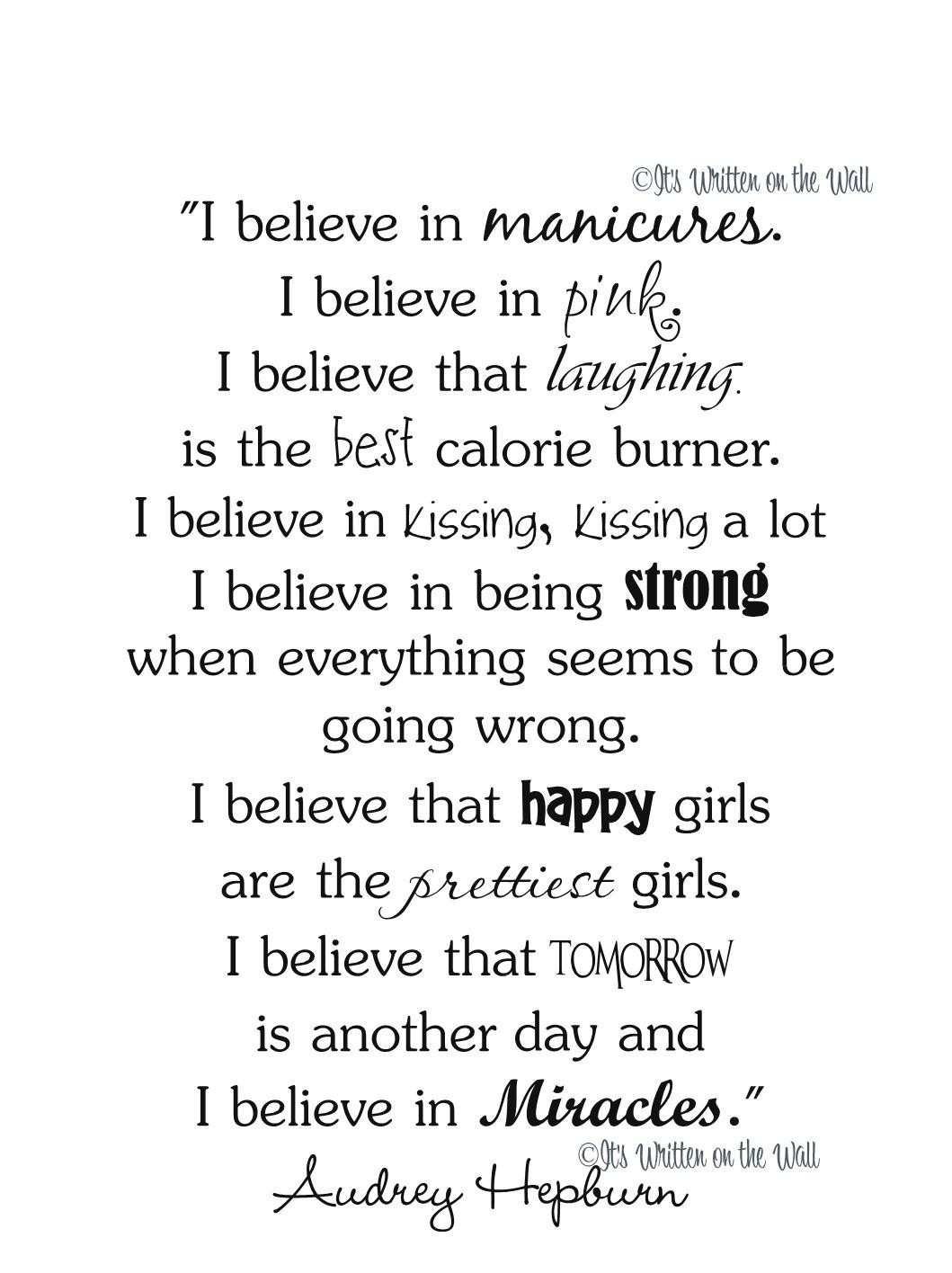 I Believe Quotes And Sayings. QuotesGram