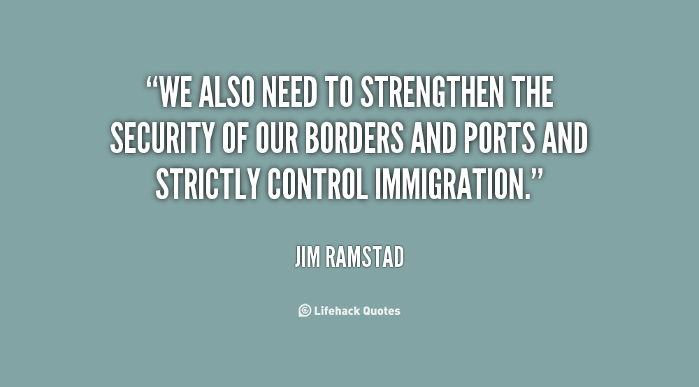 Secure Borders Quotes. QuotesGram