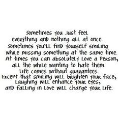 I Like Everything About You Quotes. QuotesGram