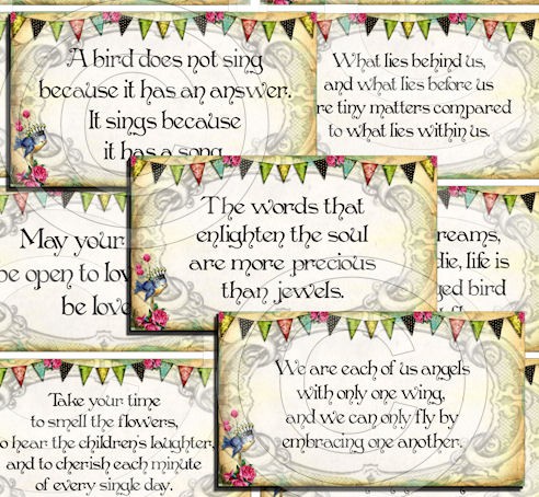 Inspirational Quotes Greeting Card. QuotesGram