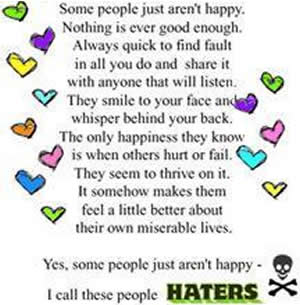 Poems About Haters Quotes. QuotesGram