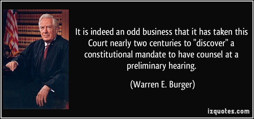 Chief Justice Warren Burger Quotes. QuotesGram