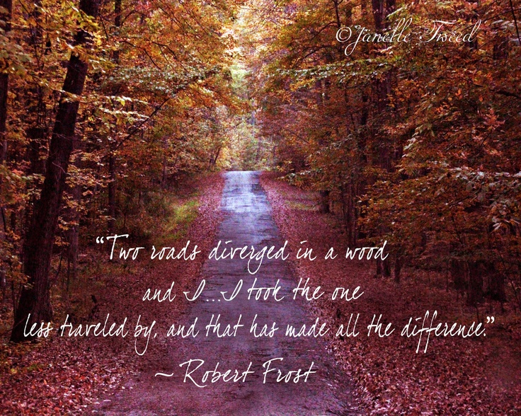 Two Roads Robert Frost Quotes. QuotesGram