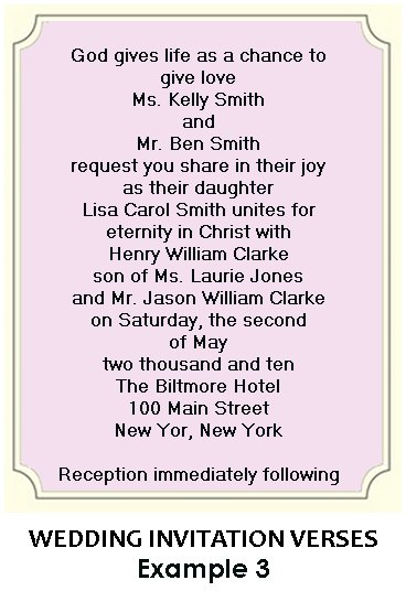Christian Wedding Poems And Quotes Quotesgram