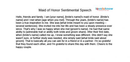64842100 170416 425x205 maid of honor sentimental speech thumb