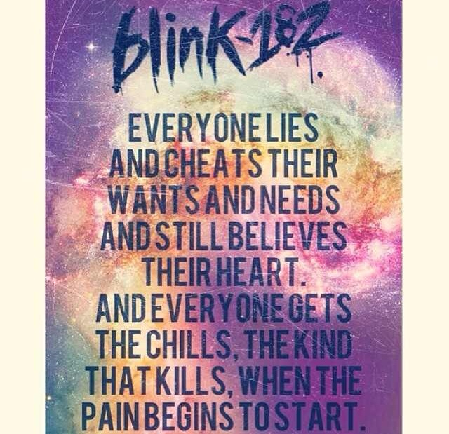 Blink 182 Lyric Quotes QuotesGram