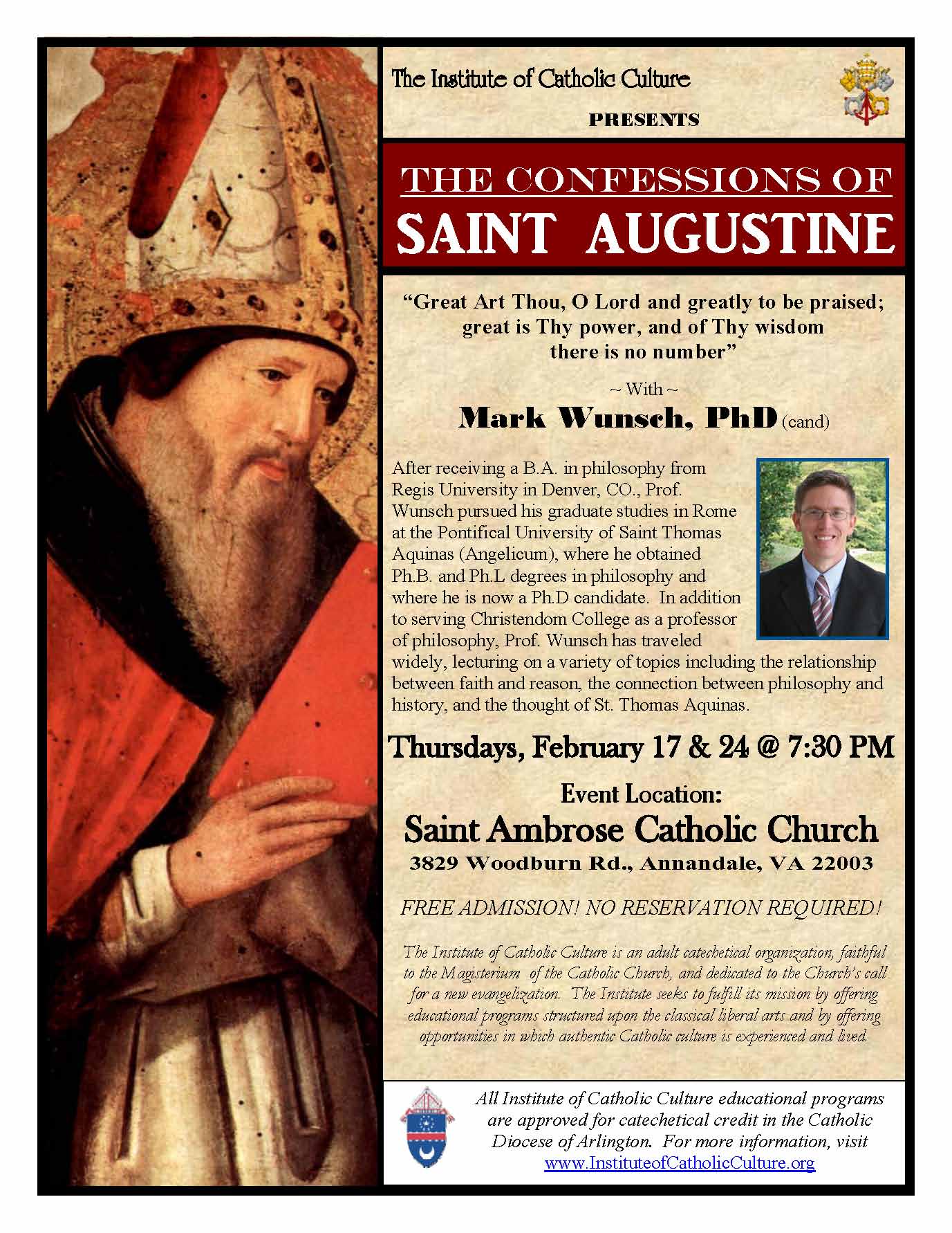 Confessions Of Saint Augustine Quotes. QuotesGram