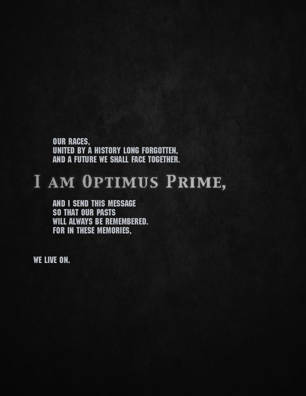 Optimus Prime Quotes. QuotesGram