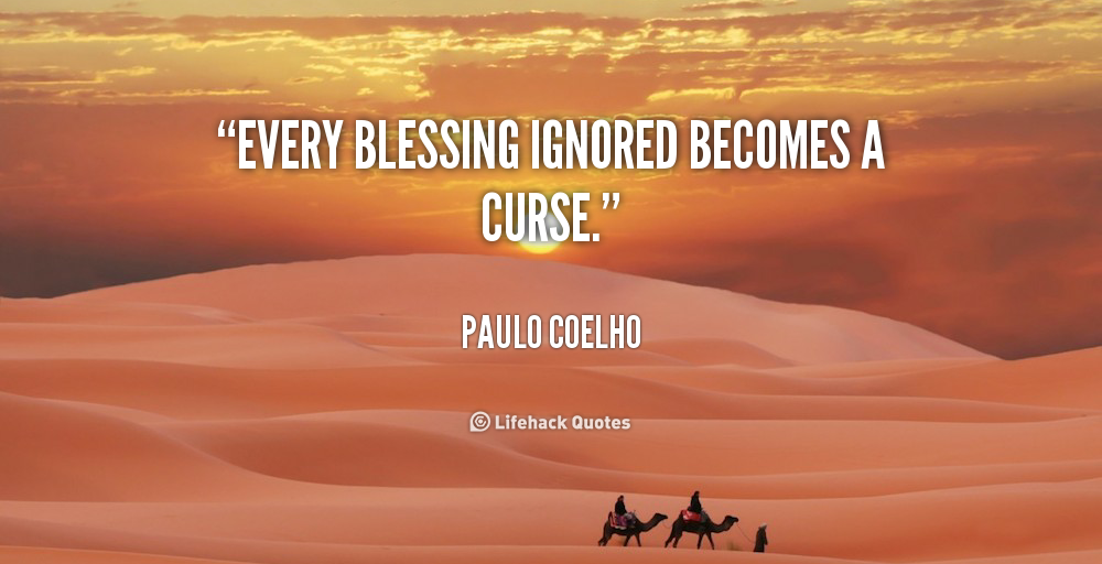 A Blessing And Curse Quotes. Quotesgram