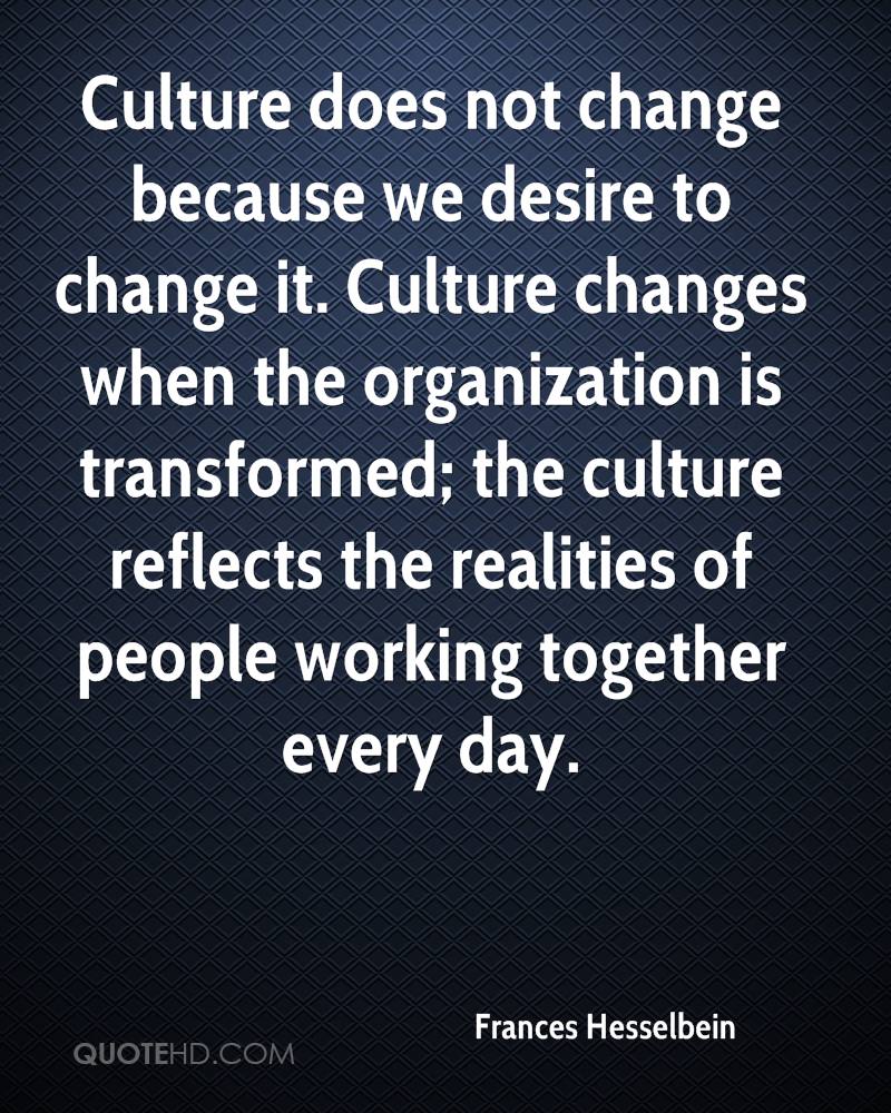 Organizational Culture Change Quotes