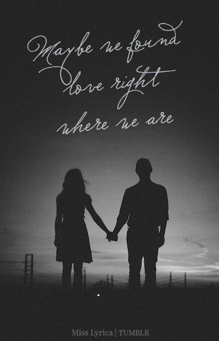 Ed Sheeran Thinking Out Loud White Script Song Lyric Quote Print Songlyricprints Co Uk