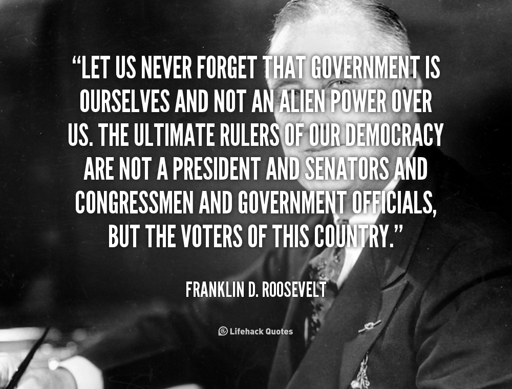 Fdr Quotes On Government. QuotesGram