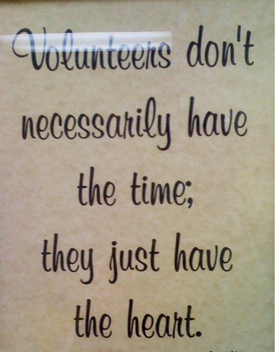 Volunteer Thank You Quotes. QuotesGram