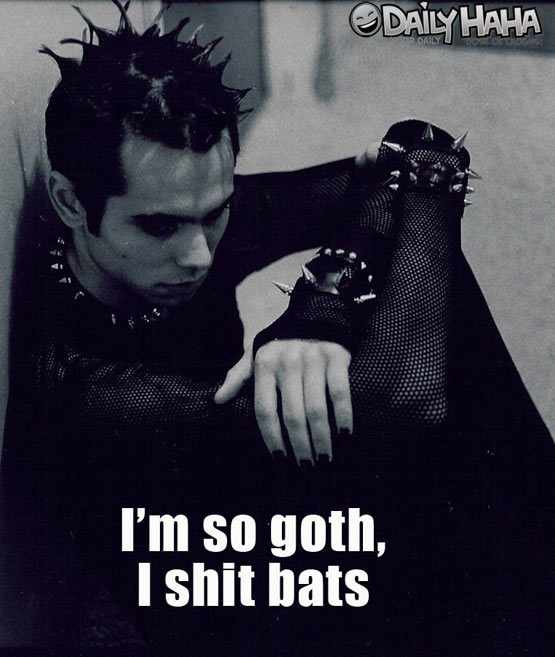 Funny Goth Quotes