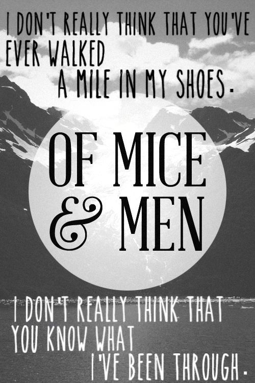 Of Mice And Men Friendship Quotes. QuotesGram