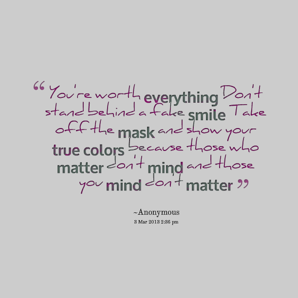 Quotes About Fake Smiles. QuotesGram
