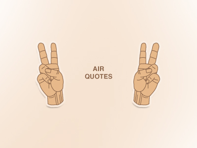 Hands With Air Quotes Quotesgram Hands With Air Quotes Quotesgram