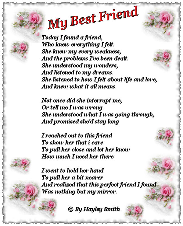 Free Friendship Poetry And Quotes. QuotesGram