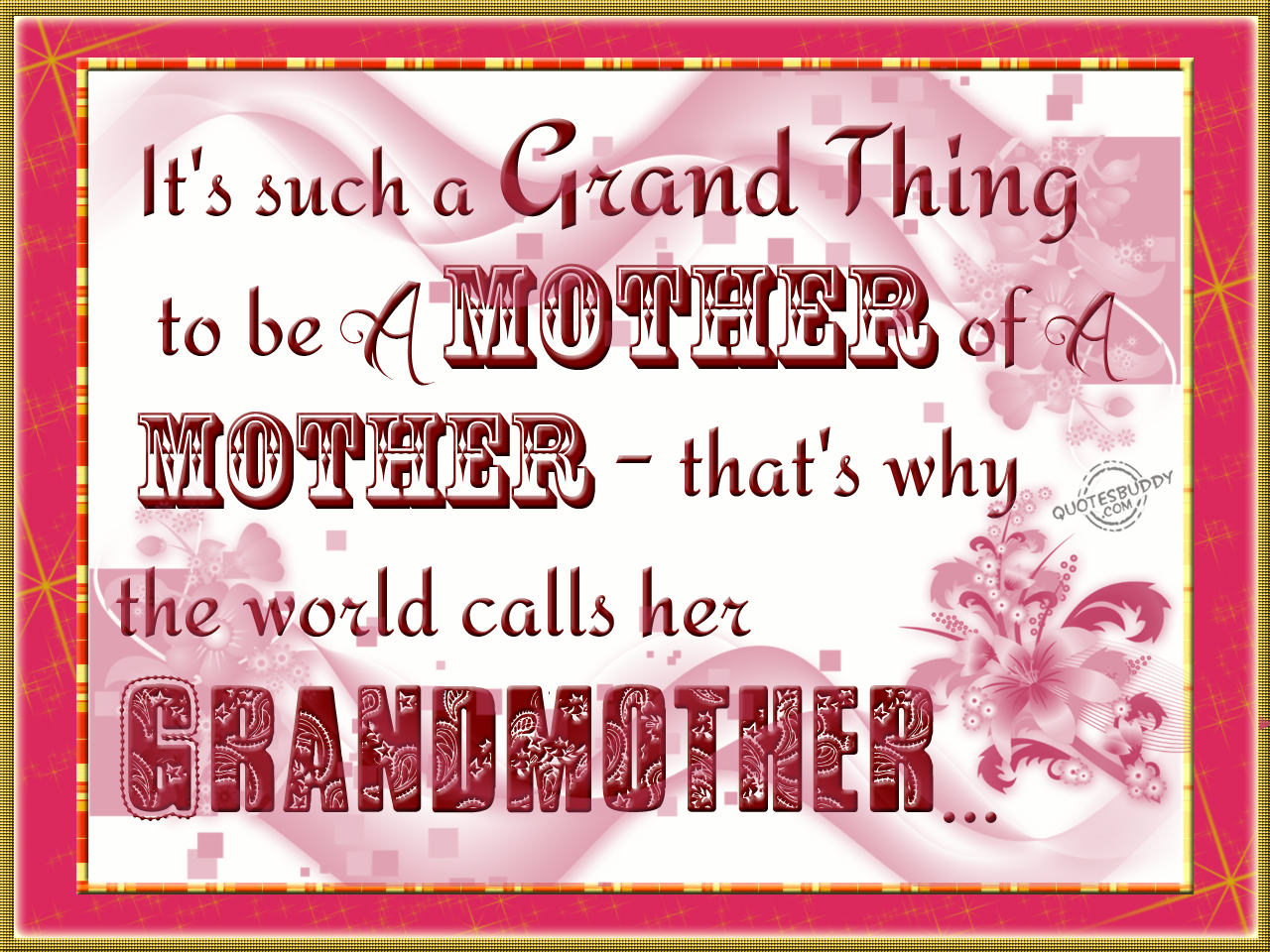 Great Grandmother Quotes And Sayings. QuotesGram