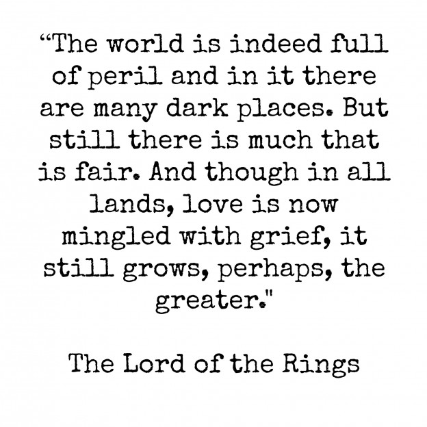 Tolkien Quotes About Love. Quotesgram