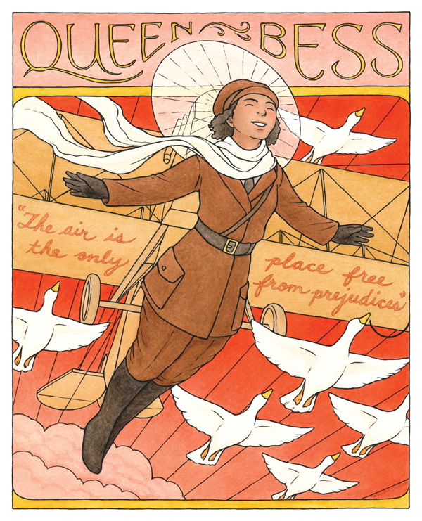 To be a successful pilot, one must first possess a craving for adventure. - Bessie Coleman