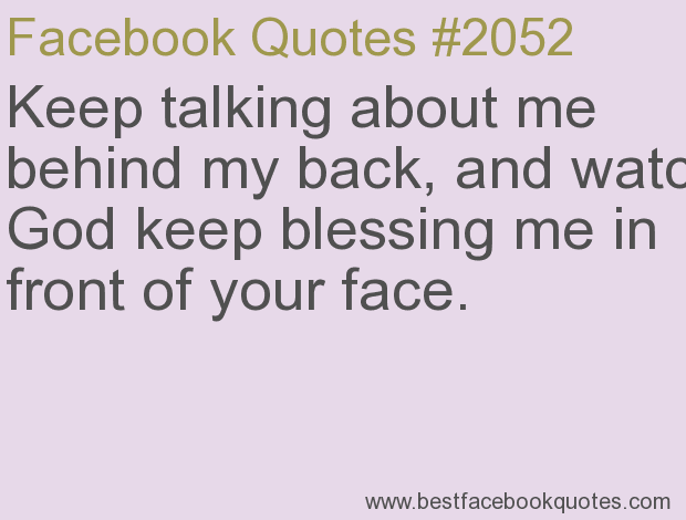 Talking About Me Behind My Back Quotes. QuotesGram