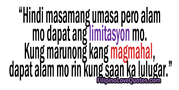 Pinoy Quote : 51 best Pinoy Forever! images on Pinterest | Tagalog