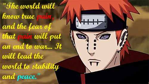 Quotes From Naruto Pain Wallpaper Quotesgram