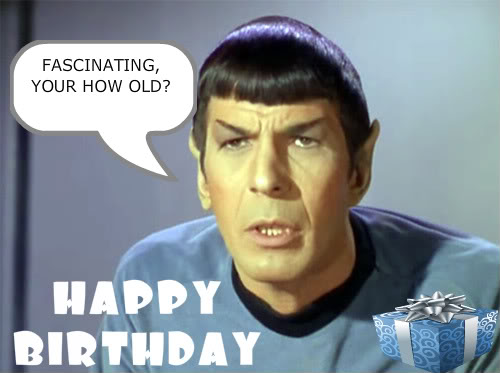 Spock Birthday Quotes Quotesgram